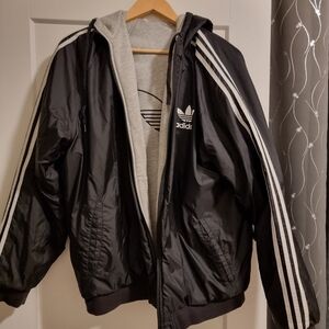 Adidas reversible heavy jacket L